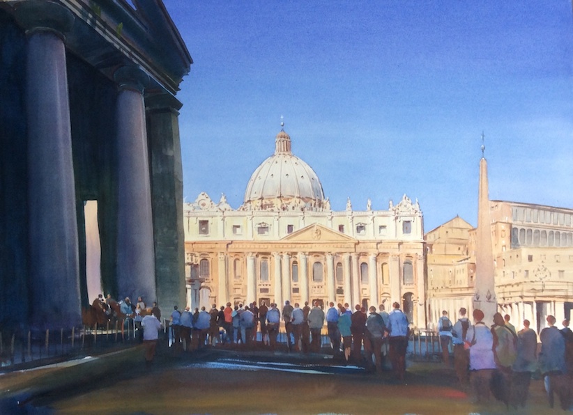 R Bolton | St Peters  Square| Rome |McAtamney Gallery and Design Store | geraldine NZ